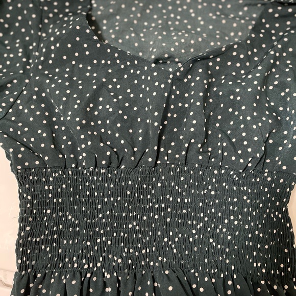 Cropped polka dot shirt - Picture 3 of 4